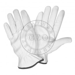 Leather Driver Protective Gloves for Industrial Usage